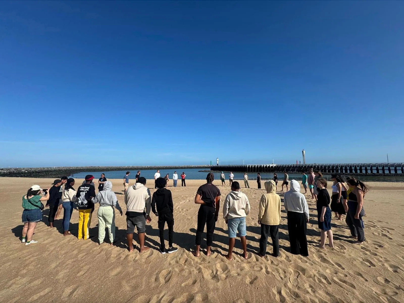 Europese uitwisseling aan zee